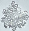 50 3x8mm Transparent Crystal Ring
