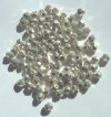 100, 4mm Faceted Metallic Full Labrador Firepolish Beads