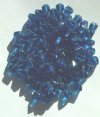100 6mm Bicones Dark Aqua