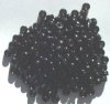 200 4x6mm Black Acrylic Crow Beads