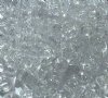 100 6x9mm Crystal Sparkle Crow Beads