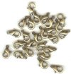 25 10mm Antique Gold Lobster Claw Clasps