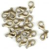 20 15mm Antique Gold Lobster Claw Clasps
