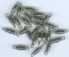 25 16mm Gunmetal Barrel Screw Clasps