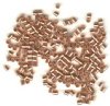100 1.5x1.5mm Bright Copper Crimp Tubes