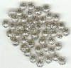 100 2x5mm Nickel Filigrae Bead Caps