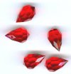 5 10x6mm Preciosa Light Siam Tear Drops