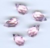 5 10x6mm Preciosa Pink Sapphire Tear Drops