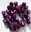 34 8mm Round Purple Miracle Beads