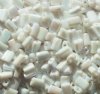 50g 5x4x2mm White Pearl Lustre AB Tile Beads
