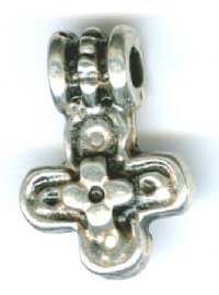 1 17mm Antique Silver Small Cross Pendants