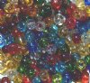20 Gram Vial of 2/0 Transparent Lustre Iris AB Multi Mix