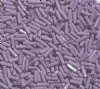 50 Grams Size #3 Opaque Mauve Bugle Beads