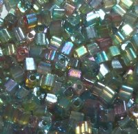 50g 3x3mm Crystal Lustre Rainbow Tiny Cubes
