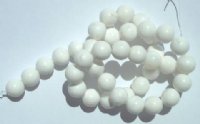 16 inch strand of 10mm Round Mother Of Pearl
