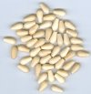 50 12x6mm Natural Drop Wood Beads