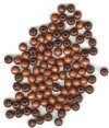 100 6mm Dark Brown Round Wood Beads
