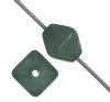 50 6mm Bicone Coated Translucent Jade