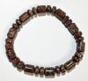 Breciated Jasper Barrel Bracelet
