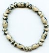 Dalmatian Jasper Oval Bracelet