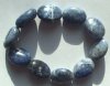 Flat Oval Sodalite Bracelet