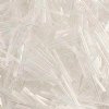 25 grams of 30mm Transparent Crystal Iris Bugle Beads