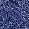50g #3 Opaque Royal Blue Bugle Beads