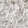 50 Grams of #5 Silverlined Crystal Bugle Beads