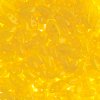 50, 8x3mm Yellow Amber Opal 3 Hole Czech Glass Cali Beads