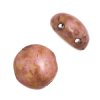 22, 8mm Opaque Pink Lazura Lustre Glass Candy Beads