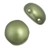 22, 8mm Pastel Sage Pearl Glass Candy Beads