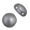 22, 8mm Pastel Cool Grey Pearl Glass Candy Beads