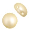 22, 8mm Pastel Cream Pearl Glass Candy Beads