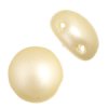22, 8mm Pastel Cream Pearl Glass Candy Beads