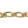 1 Meter of 12x7mm Brass Oval Chain