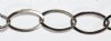 1 Foot 20x12mm Gunmetal Oval Chain