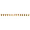5 Meter Spool 3x2mm Curb Link Bright Brass Chain