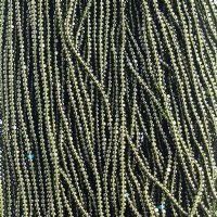 10 Grams 13/0 Charlotte Seed Beads - Transparent Dark Green