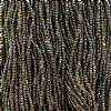 10 Grams 13/0 Charlotte Seed Beads - Metallic Brown AB
