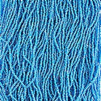 10 Grams 13/0 Charlotte Seed Beads - Opaque Light Blue AB