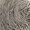 10 Grams 13/0 Charlotte Seed Beads - Metallic Silver Terra
