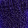 10 Grams 13/0 Charlotte Seed Beads - Transparent Dark Royal Blue