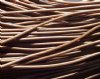 1 Meter of 2mm Medium Brown Vinyl Cord