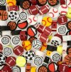 60 pcs of Mixed Sports Shape Polymer Clay Beads