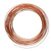 7 Yards of 21ga Copper Plated Half Round Wire