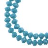 6x8mm Chinese Crystal Faceted Donut Beads