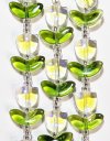 7 Inch Strand Crystal Lane 16x14mm Crystal Crystal AB Tulip Bead Sets