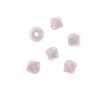 96, 4mm Faceted Opaque Mauve Crystal Lane Bicone Beads