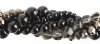 Bat Orchid Crystal Lane 5 Strand Twisted Bead Set