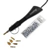 Crystal Lane DIY Hot-Fix Applicator 7 Tips with 250pcs Hot Fix Flat Back Rhinestone